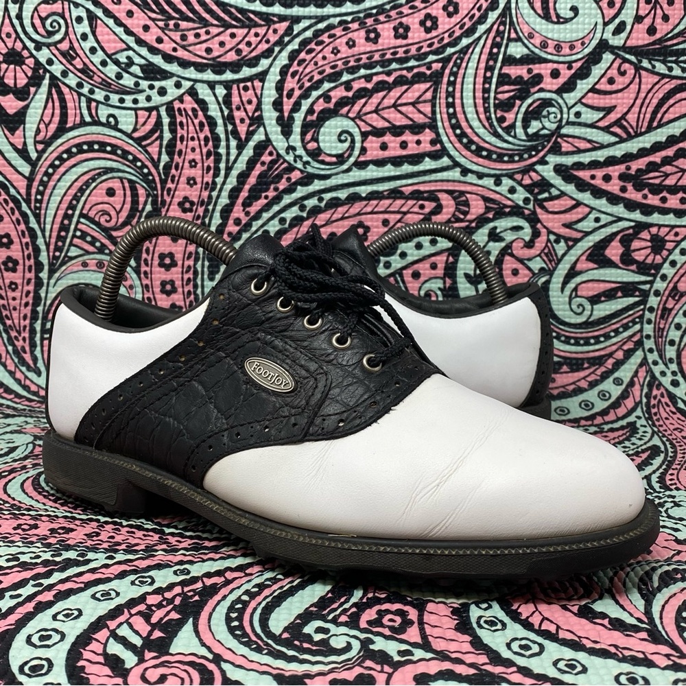 Footjoy extra comfort men’s golf shoes size 8 US pre owned excellent condition